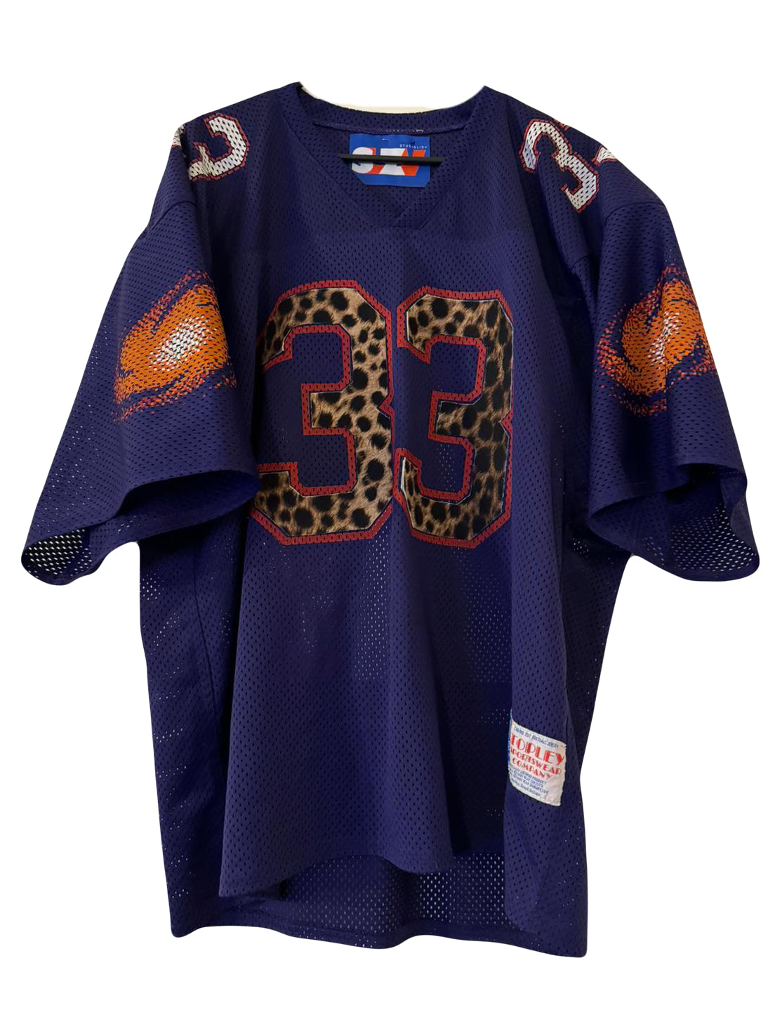 JERSEY leopard purple